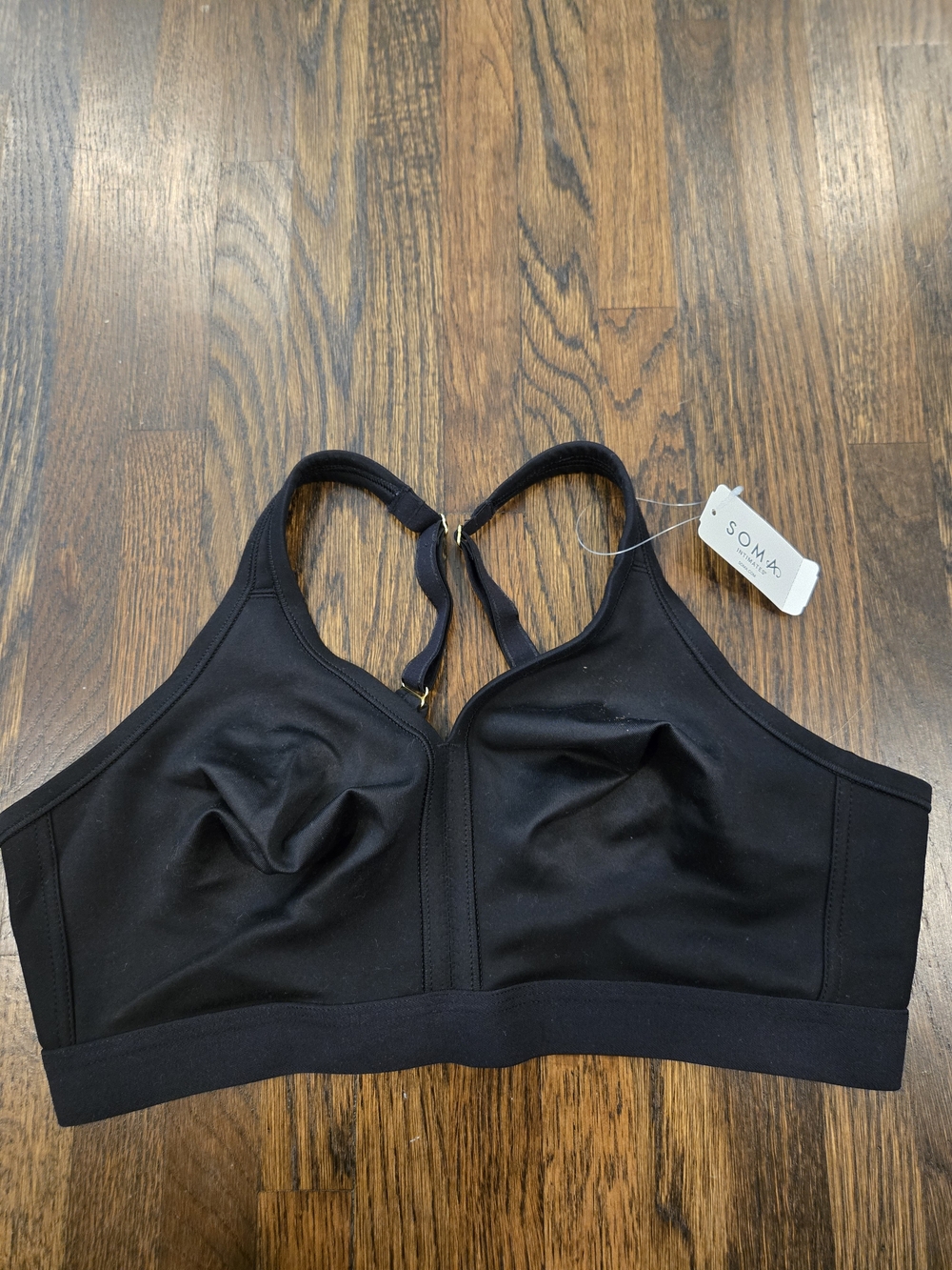 Soma Black Wireless Support Bra